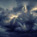 Thunderstorm sky
