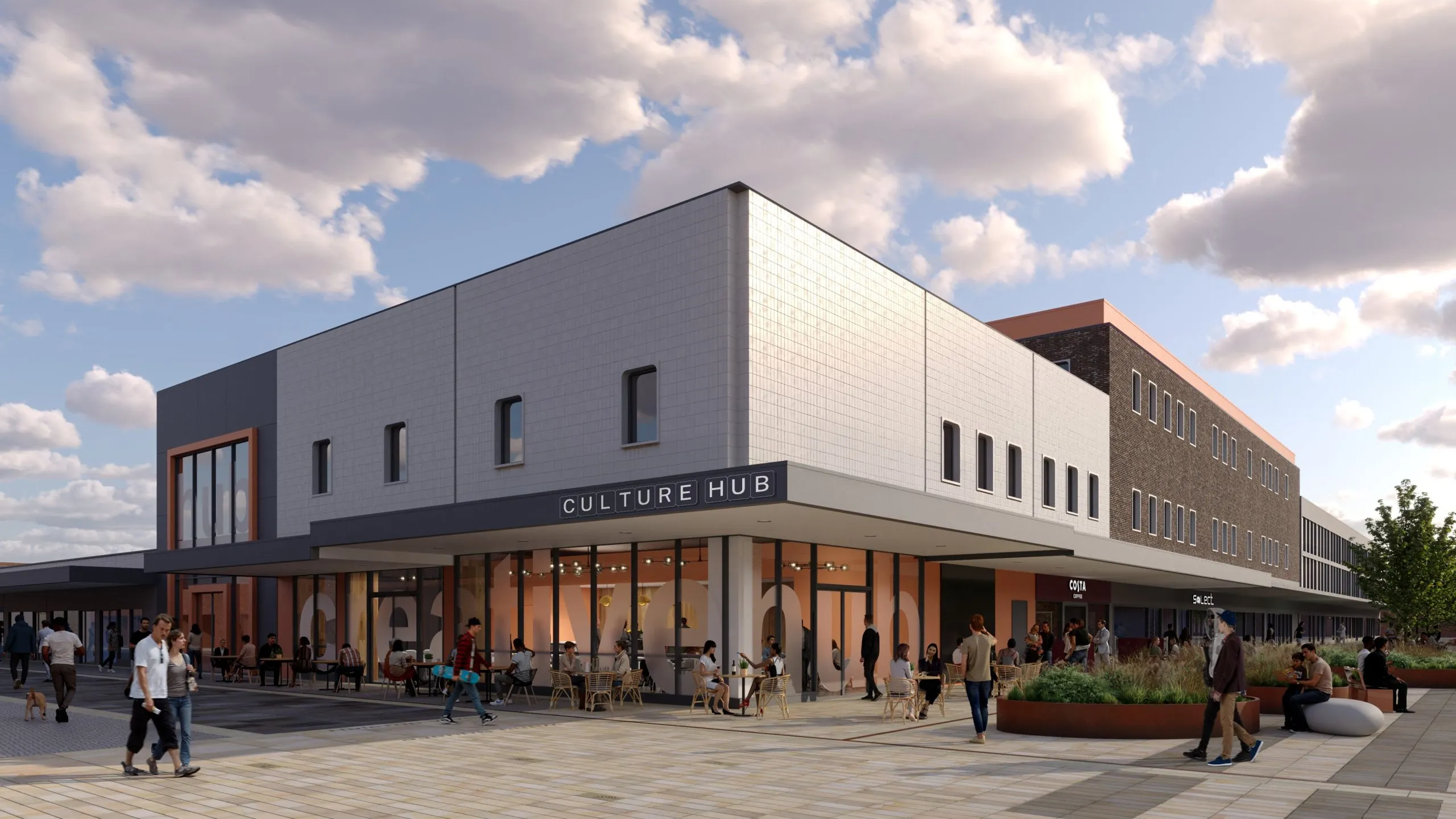 plans for new cultural hub in wythenshawe town centre approved