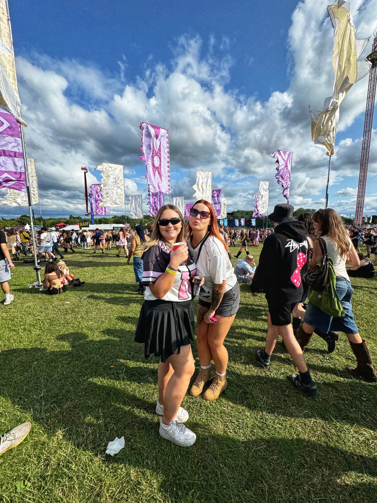 Outfit trends at Parklife 2025 - football shirts