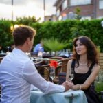 A couple on a date