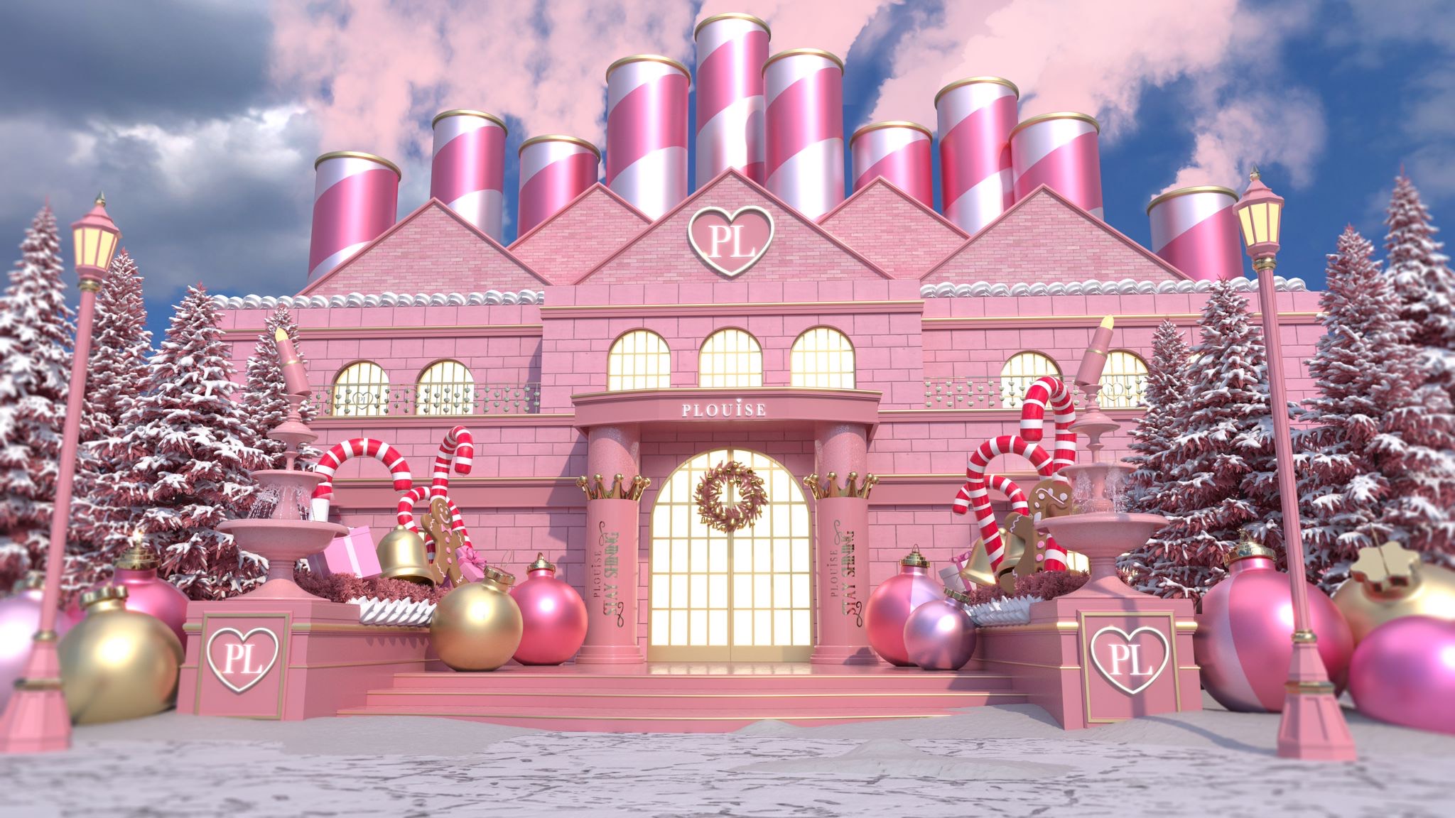 P.Louise Pinkmas is coming to Trafford Centre this holiday season.