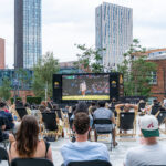 Screen on the Square will take place on The Square at the base of Deansgate Square towers