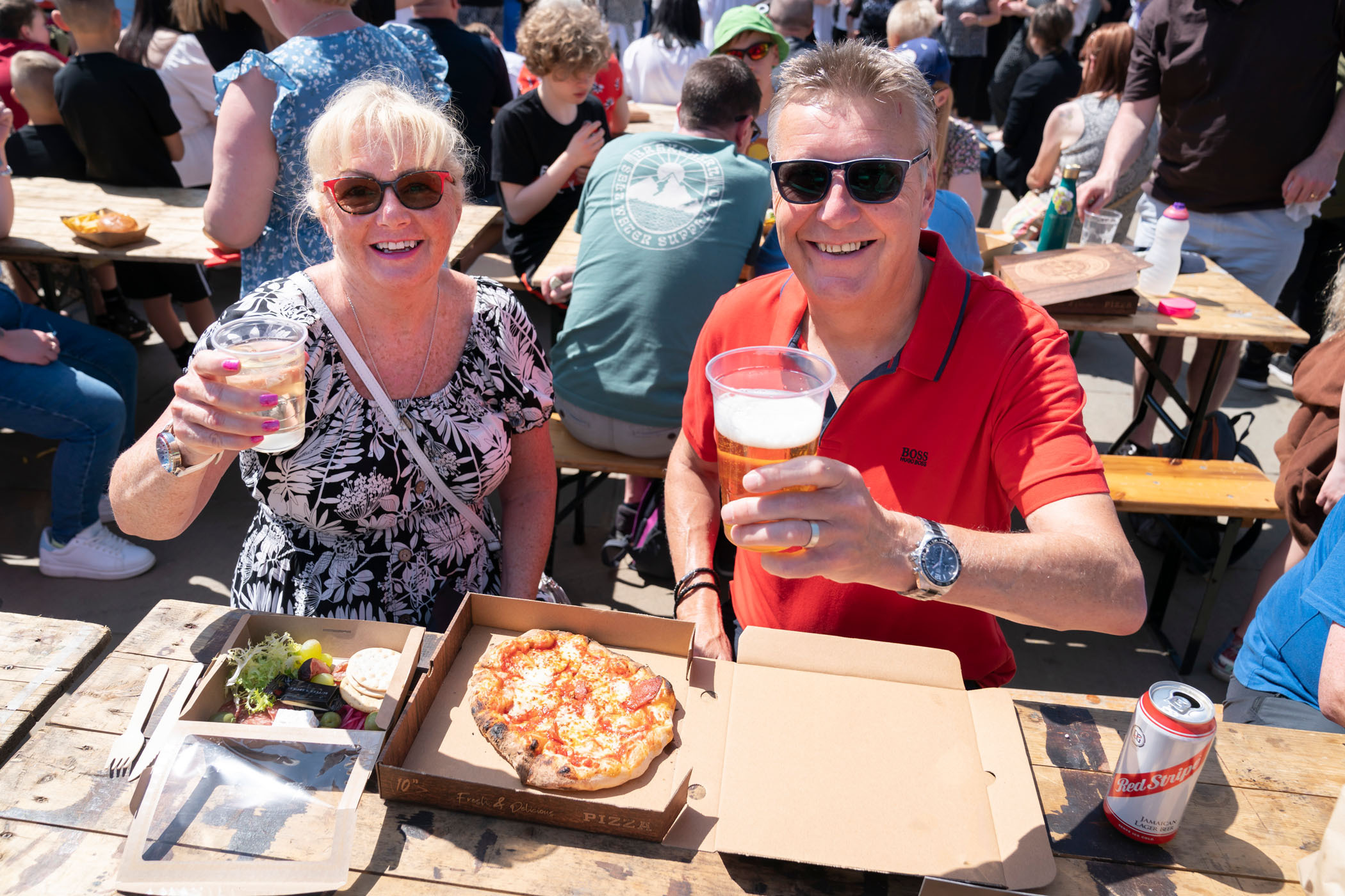 Soak up the sun while tucking into some foodie delights.