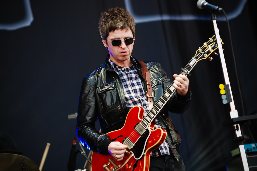 Noel Gallagher on stage