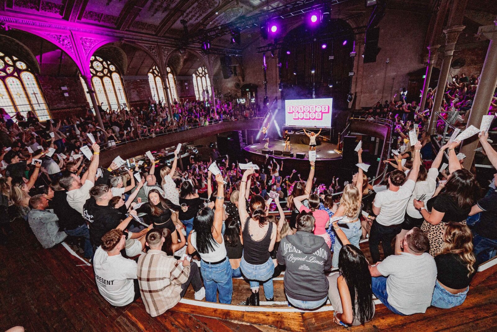 bongo's bingo at music festivals uk