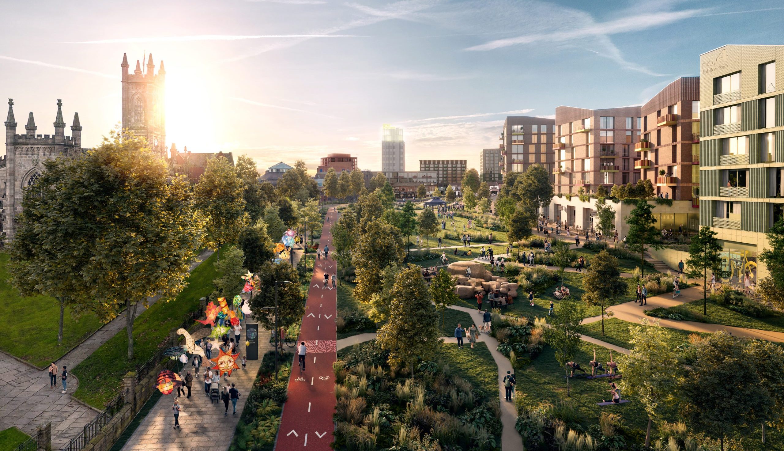 Oldham town centre regeneration