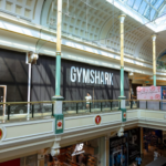 Outside the new Gymshark store