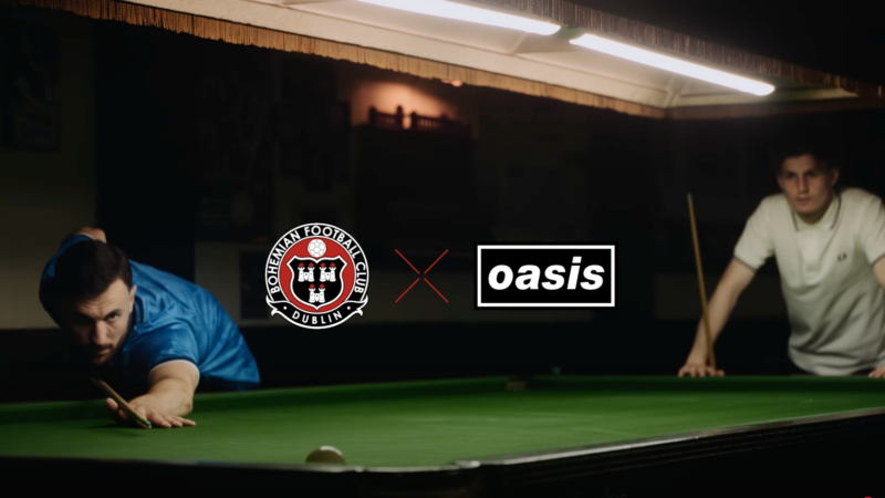 Bohemians FC Oasis kit collab