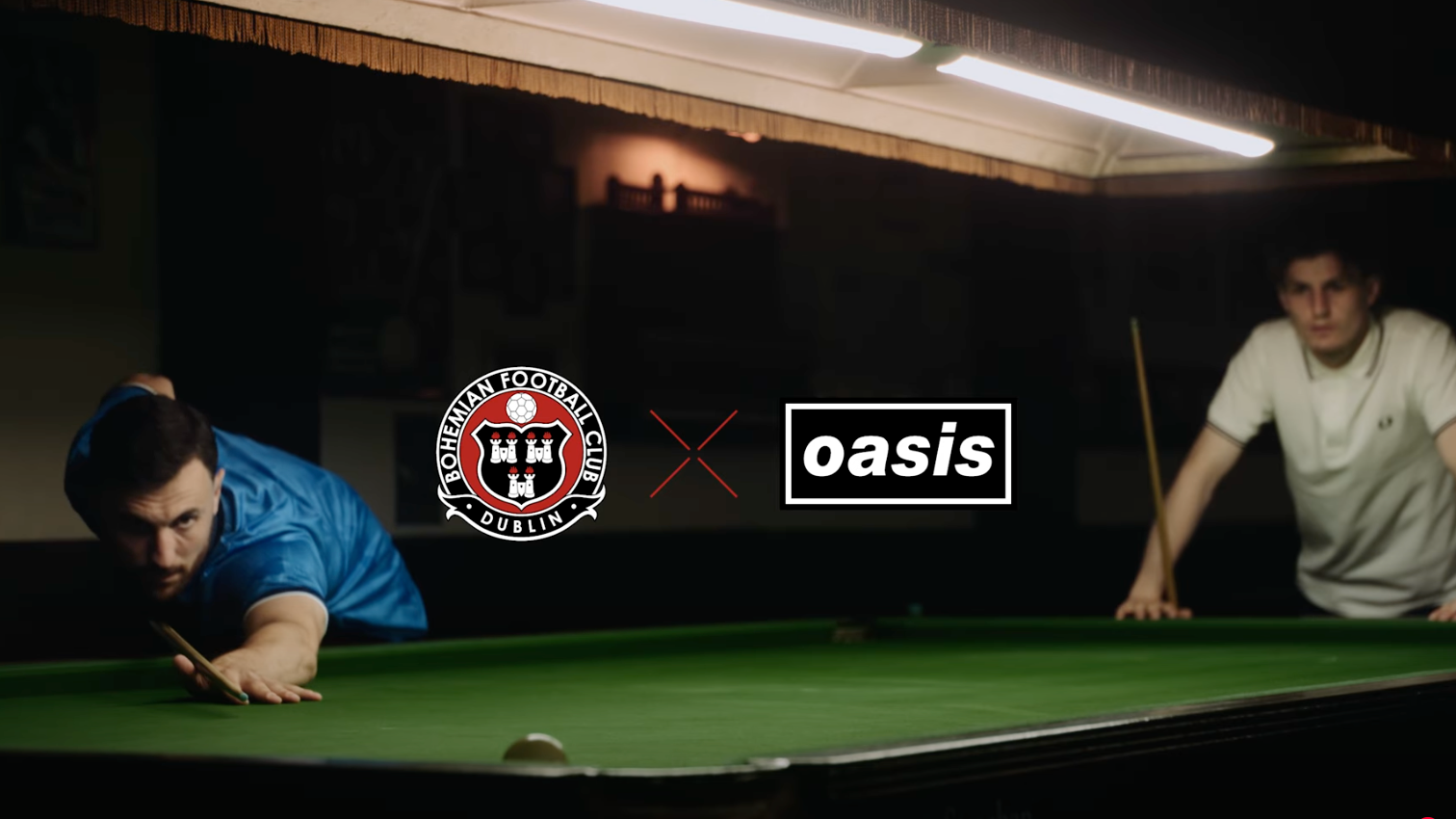 Bohemians FC Oasis kit collab