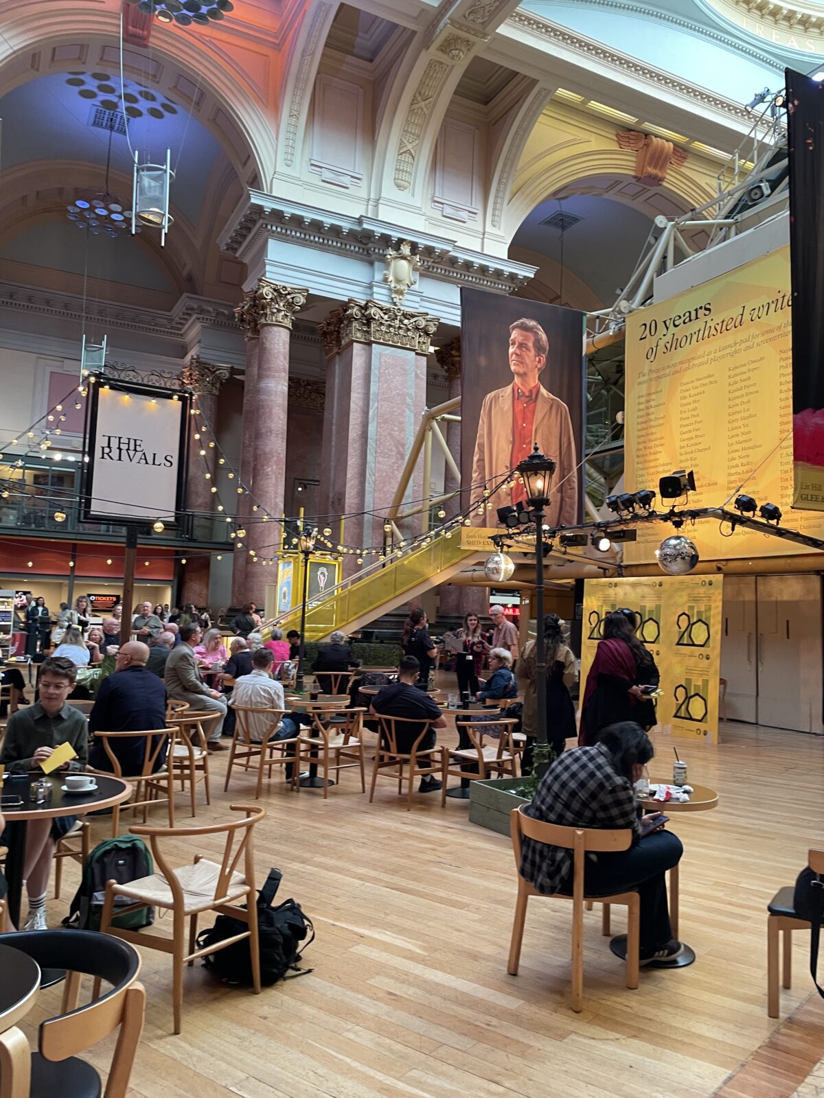 The Bruntwood Prize for Playwriting event at the Royal Exchange Theatre