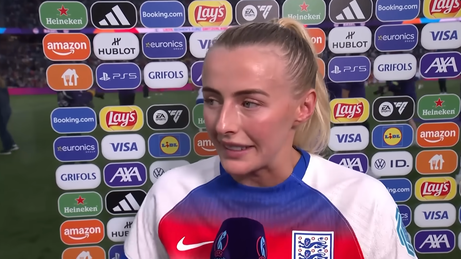 Chloe Kelly patriotic so proud to be English Euro 2025 final