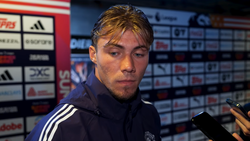 Ramsus Hojlund wants to stay at Man United