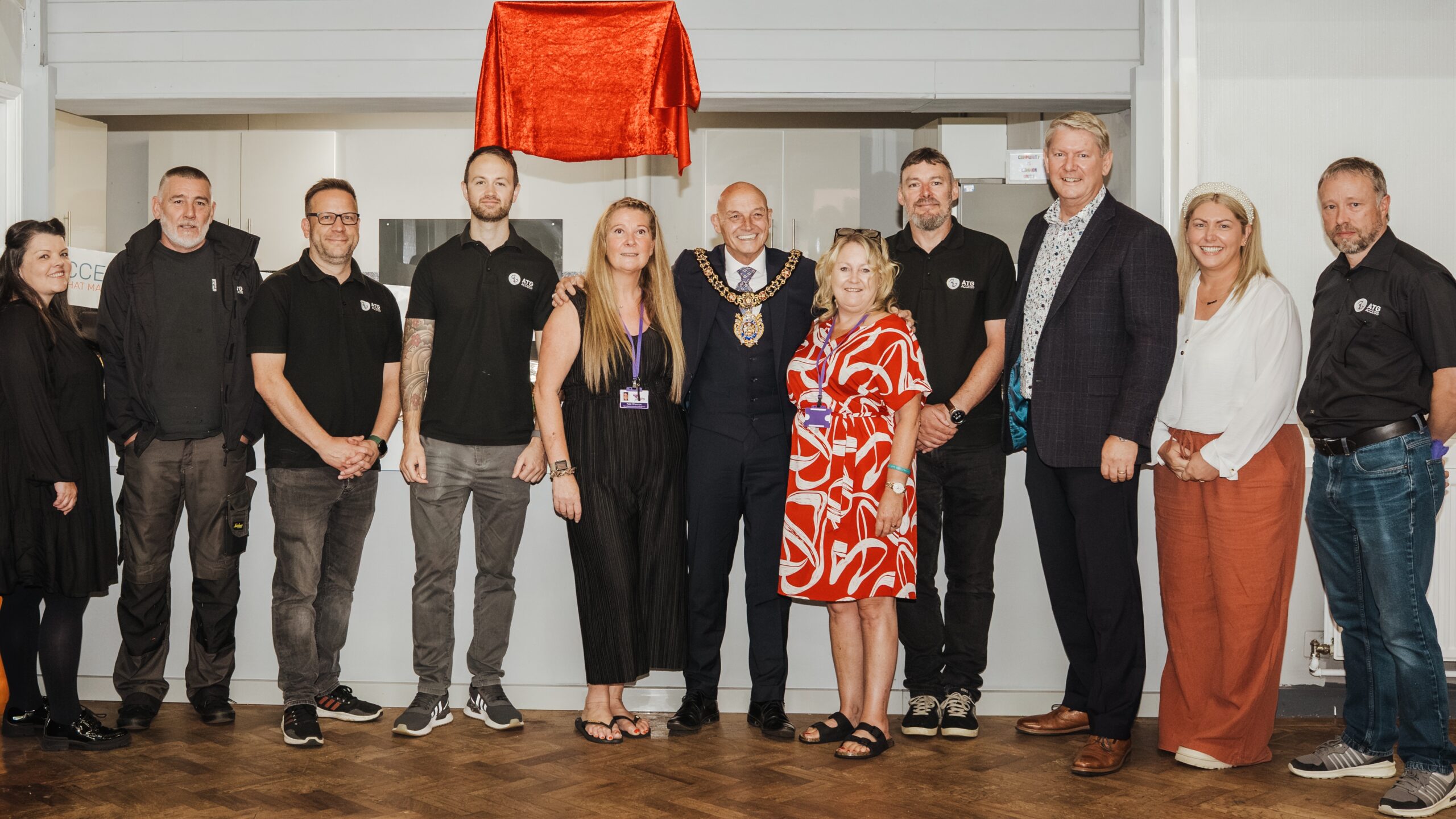 Lord Mayor helps reopen community kitchen in Blackley