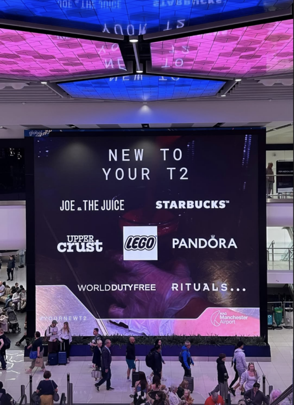 Manchester Airport opens another section of new Terminal 2, with Joe & The Juice and LEGO