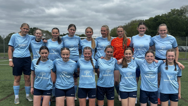 Marple Hall School girls under 15s football team win English Schools' FA Cup National Champions