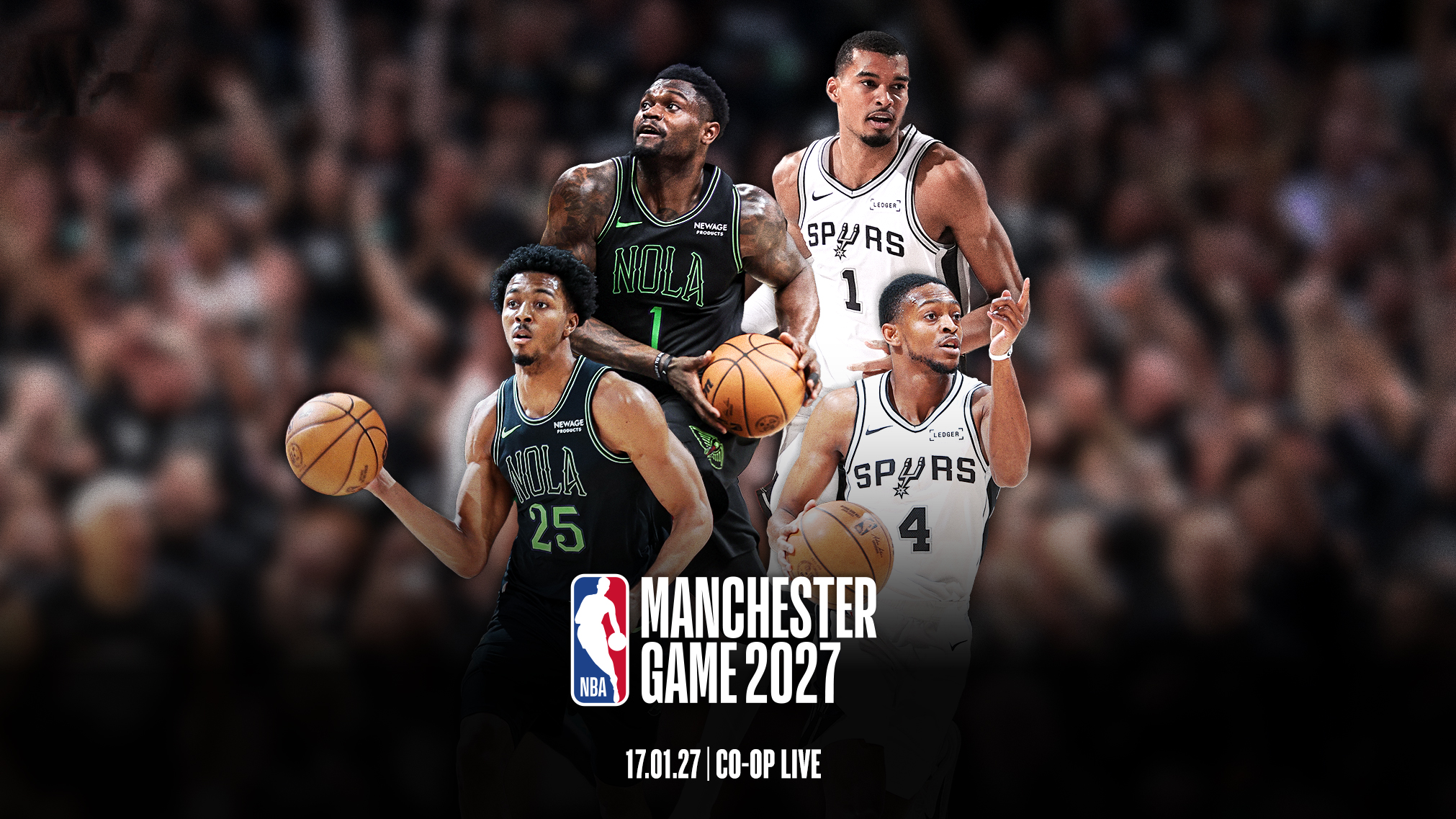 NBA Manchester game date teams tickets