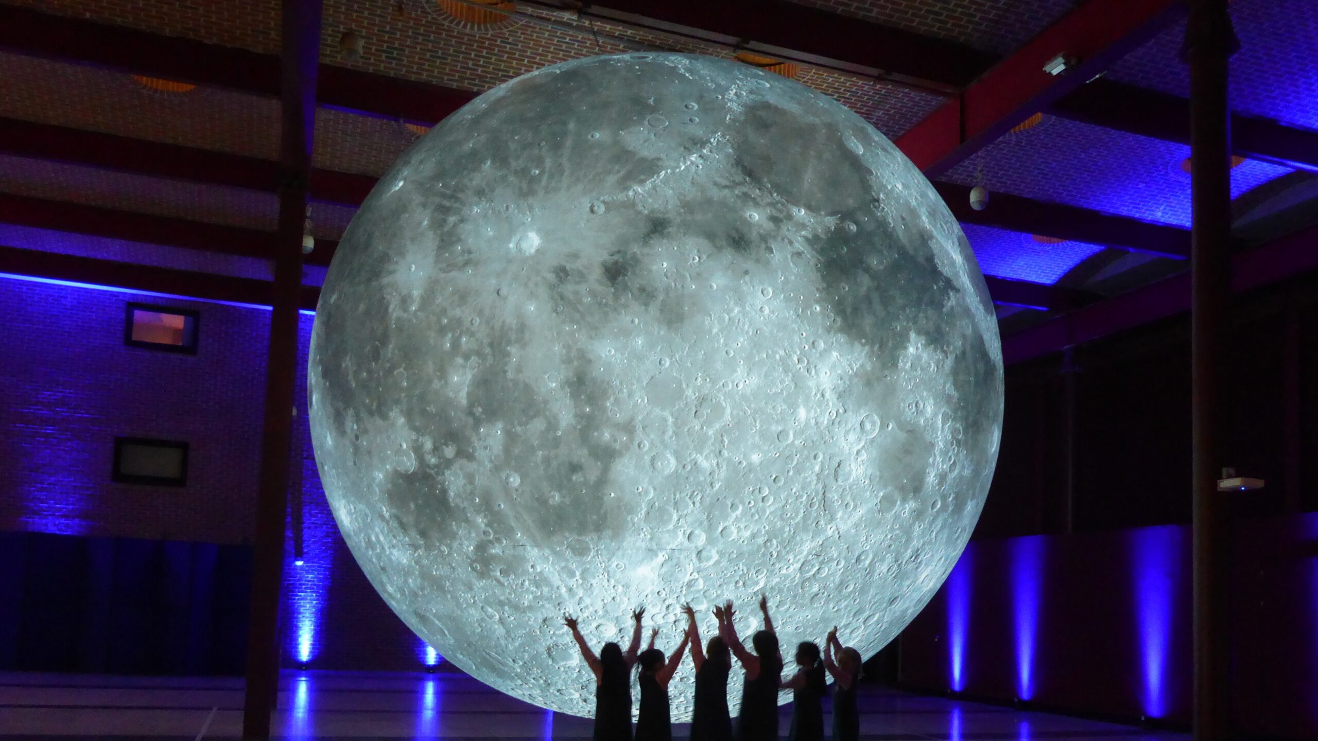 Museum of the Moon installation Macclesfield