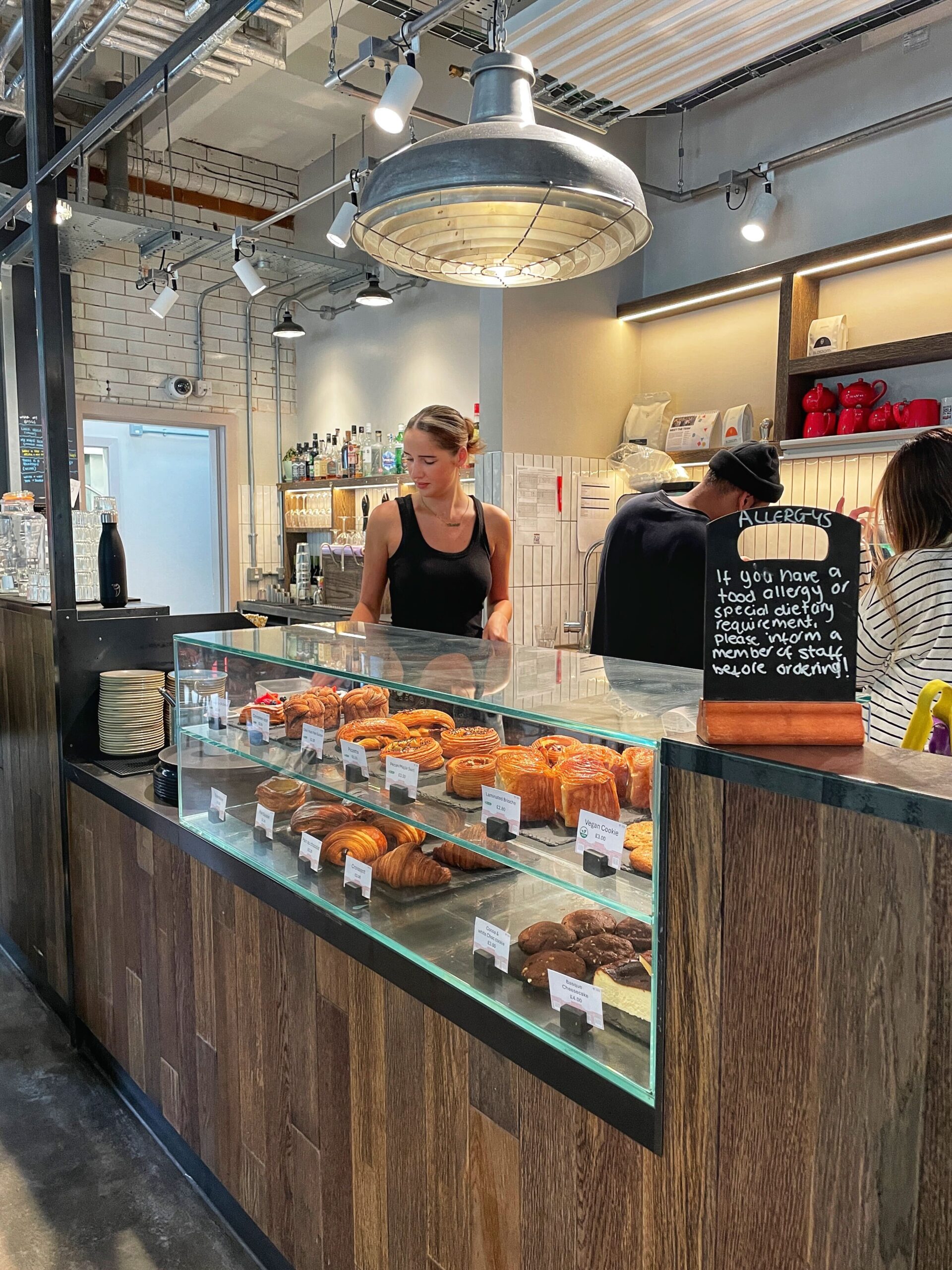 The bakery line-up
