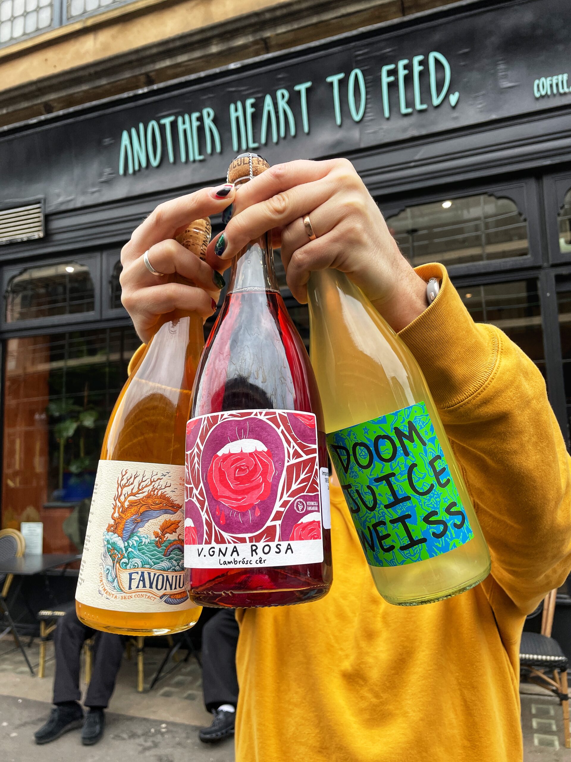 As well as coffee, Another Heart to Feed was known for its wines