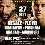 Bare knuckle boxing Manchester AO Arena 2025 BKFC 81