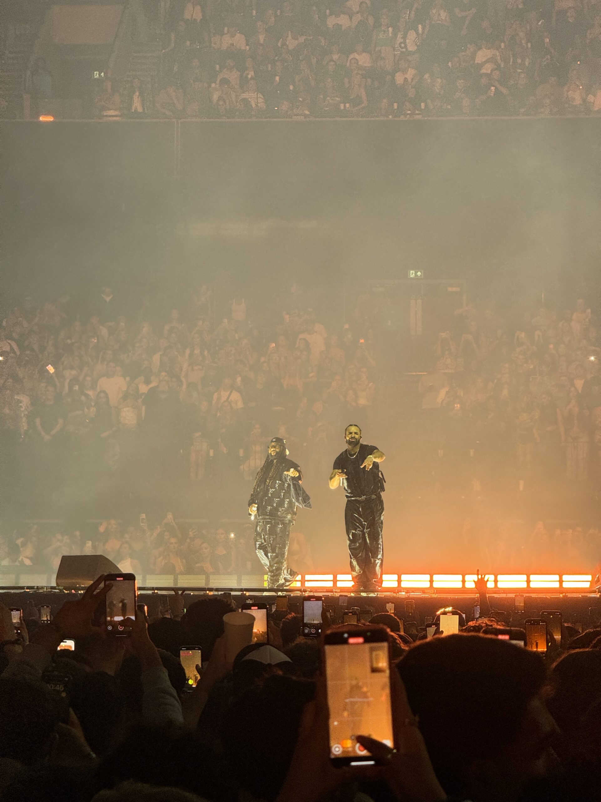 Drake and PartyNextDoor for the 'Some Special Songs 4 UK' tour / Credit: The Manc Group