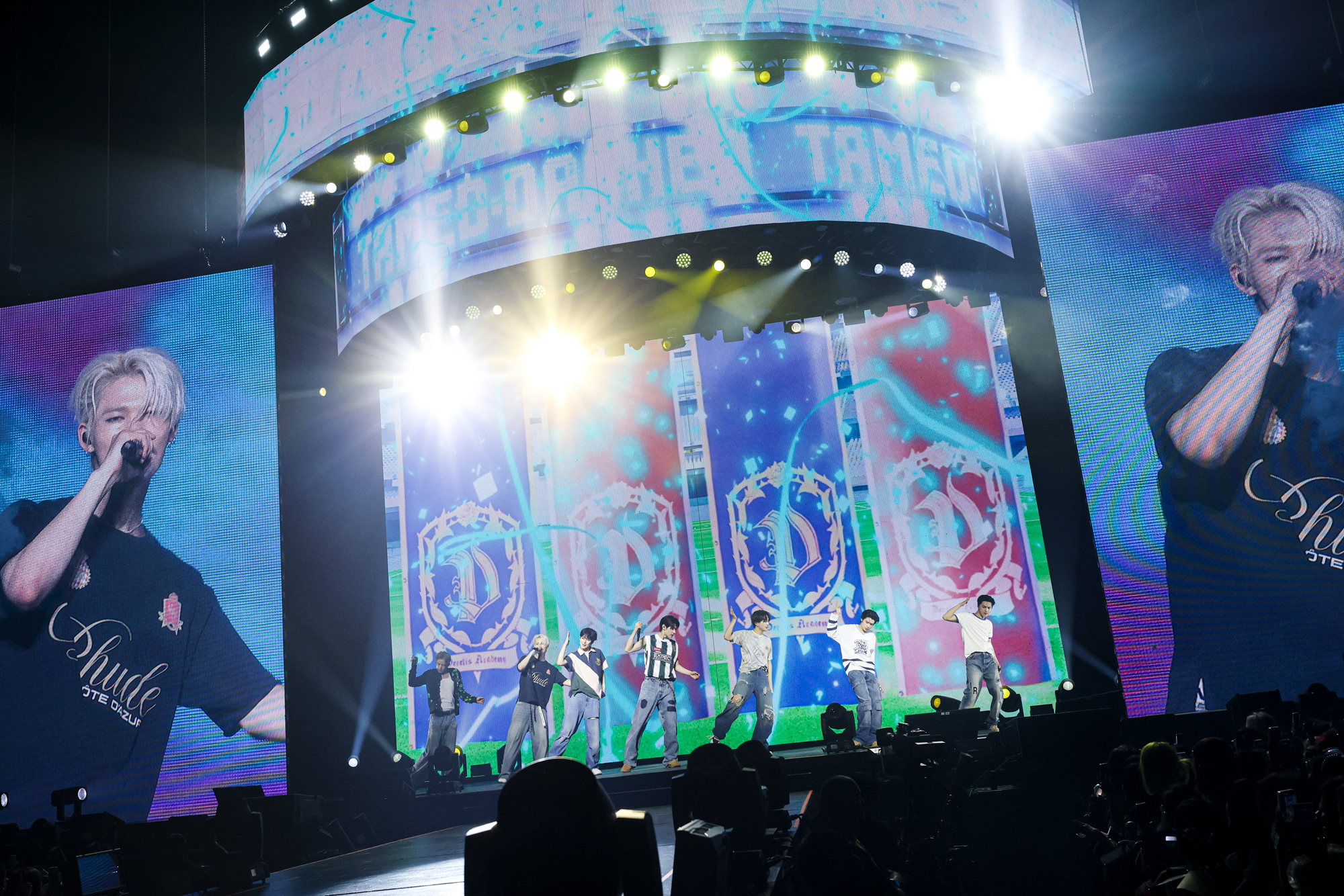 K-Pop act ENHYPEN played 'Tamed-Dashed' during their 'Walk The Line' tour at AO Arena in Manchester / Credit: BELIFT LAB