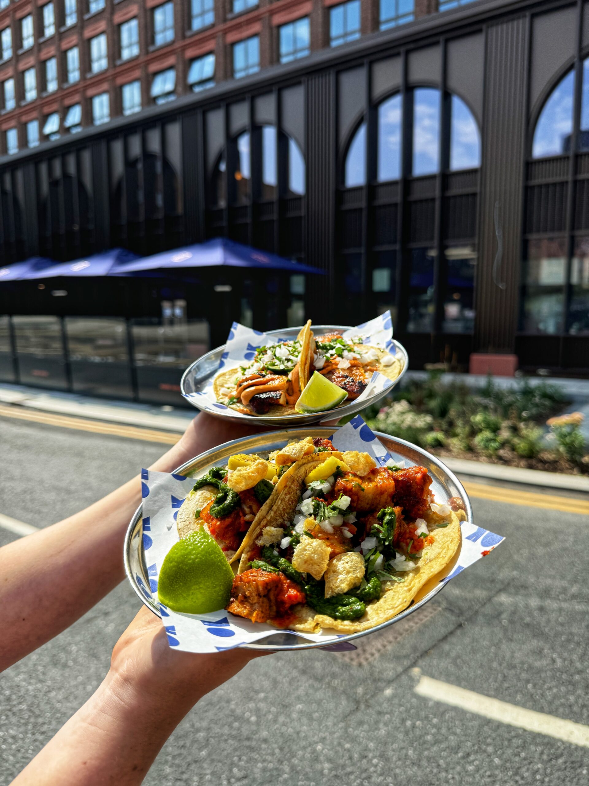 OK Taqueria's tacos