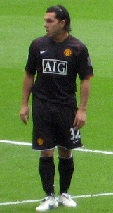 tevez united black away kit 08/09