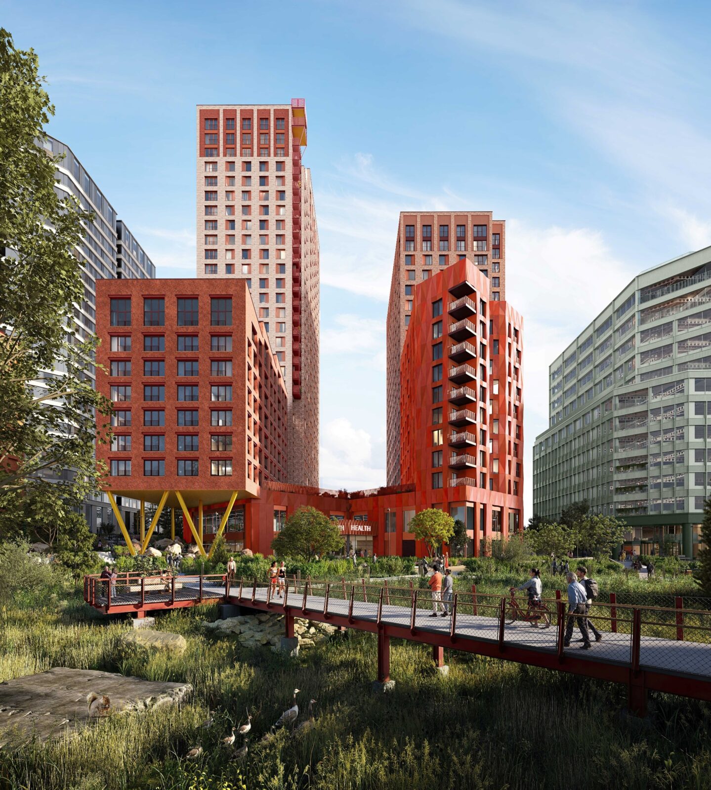Hundreds of new homes in Mayfield Park given green light. Credit: Assembly Studios
