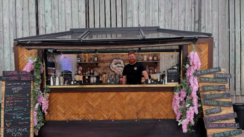 Mobile cocktail bar coming to Middlewood Locks Salford