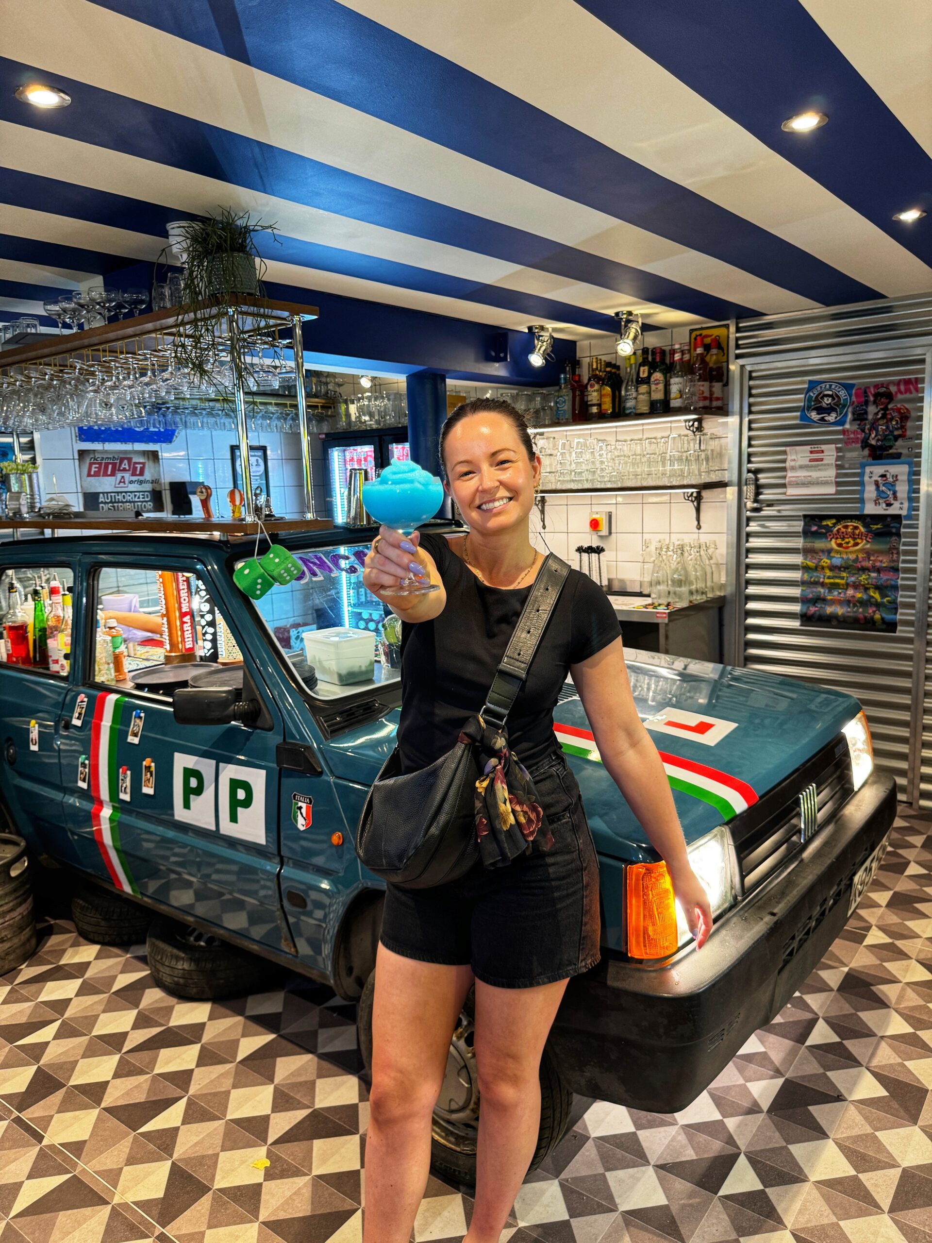 The retro Fiat Panda bar