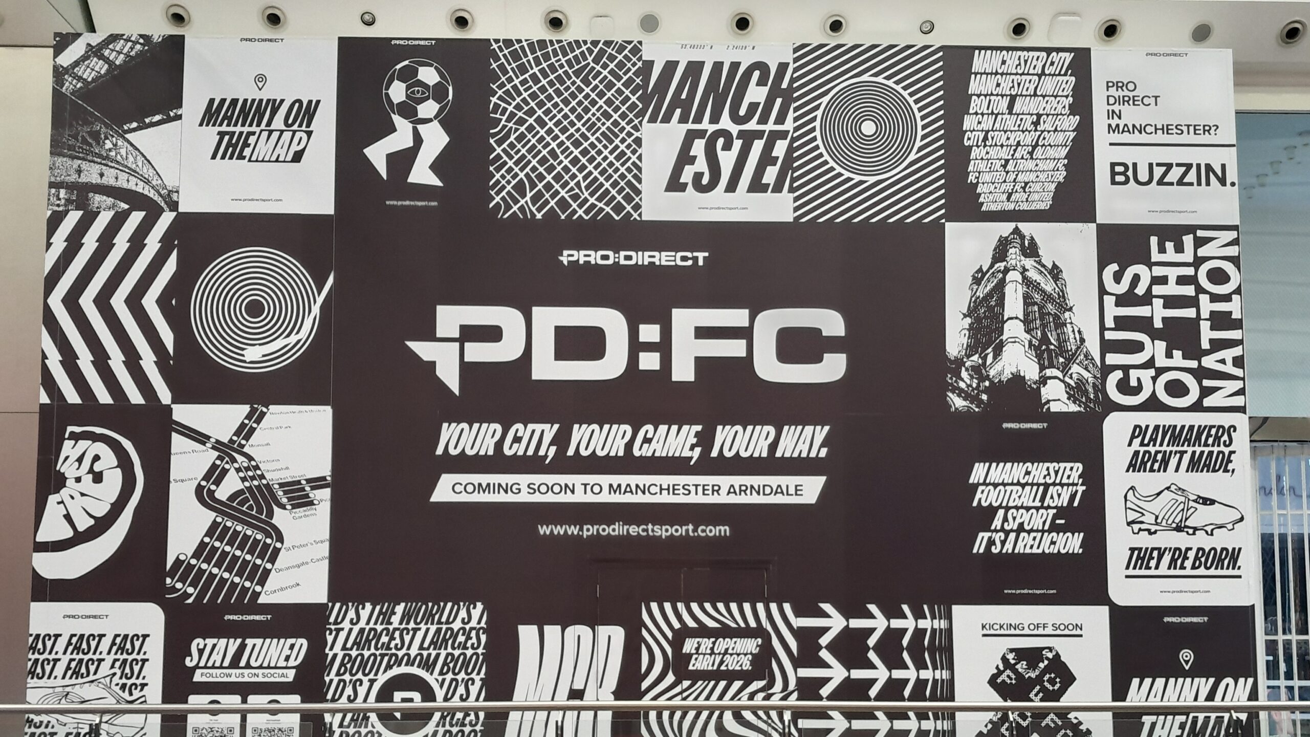 Pro:Direct Sport opening FC soccer store in Manchester Arndale