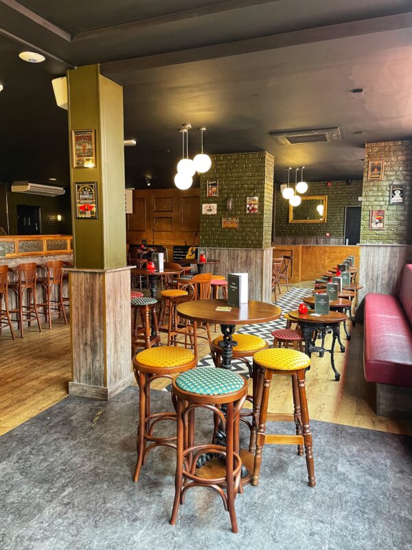 Inside The Faraday Pub, the Northern Quarter’s newest boozer