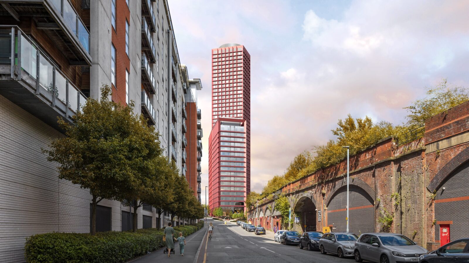 new developments manchester city centre red bank