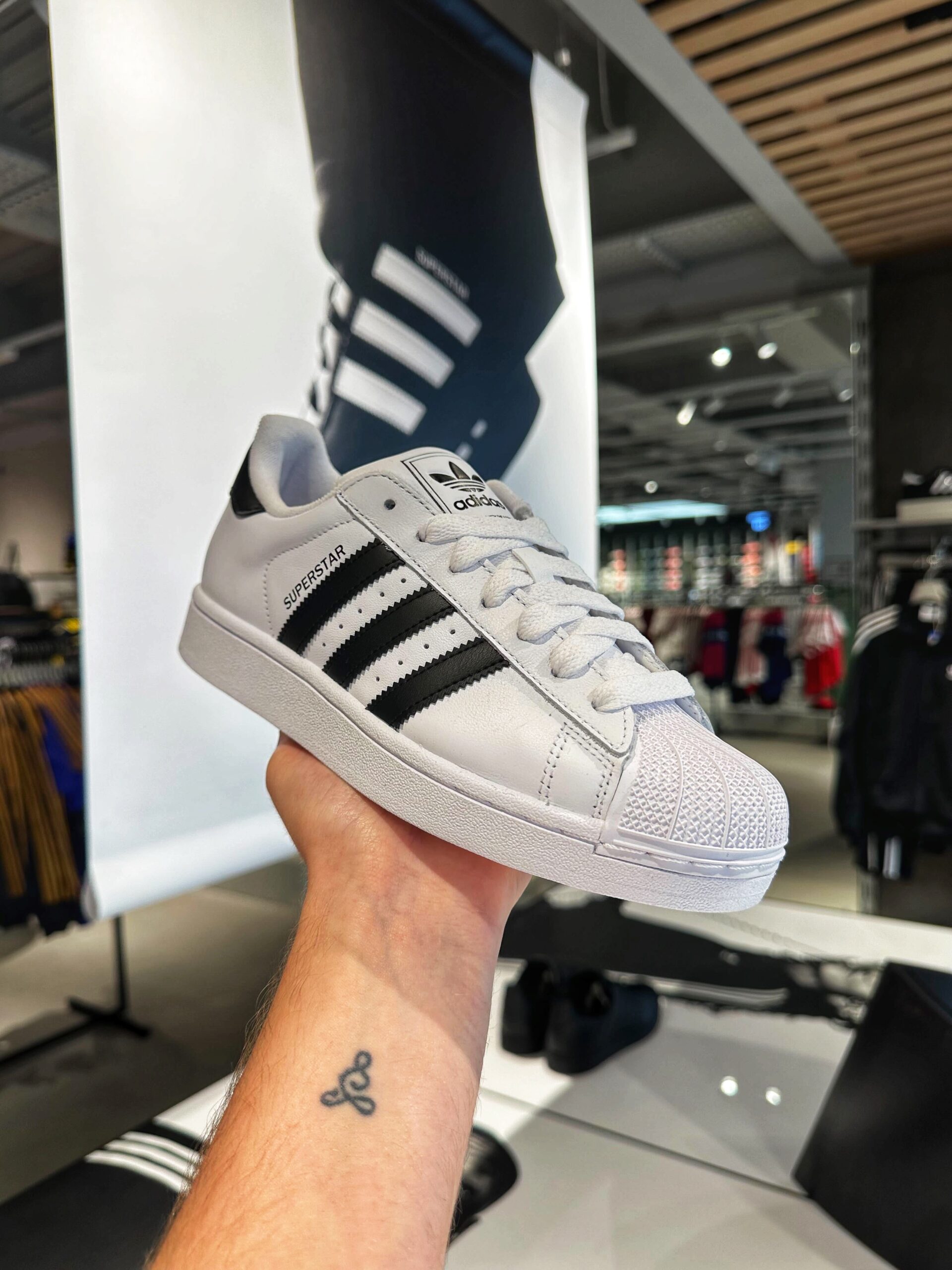 The adidas Superstar trainer
