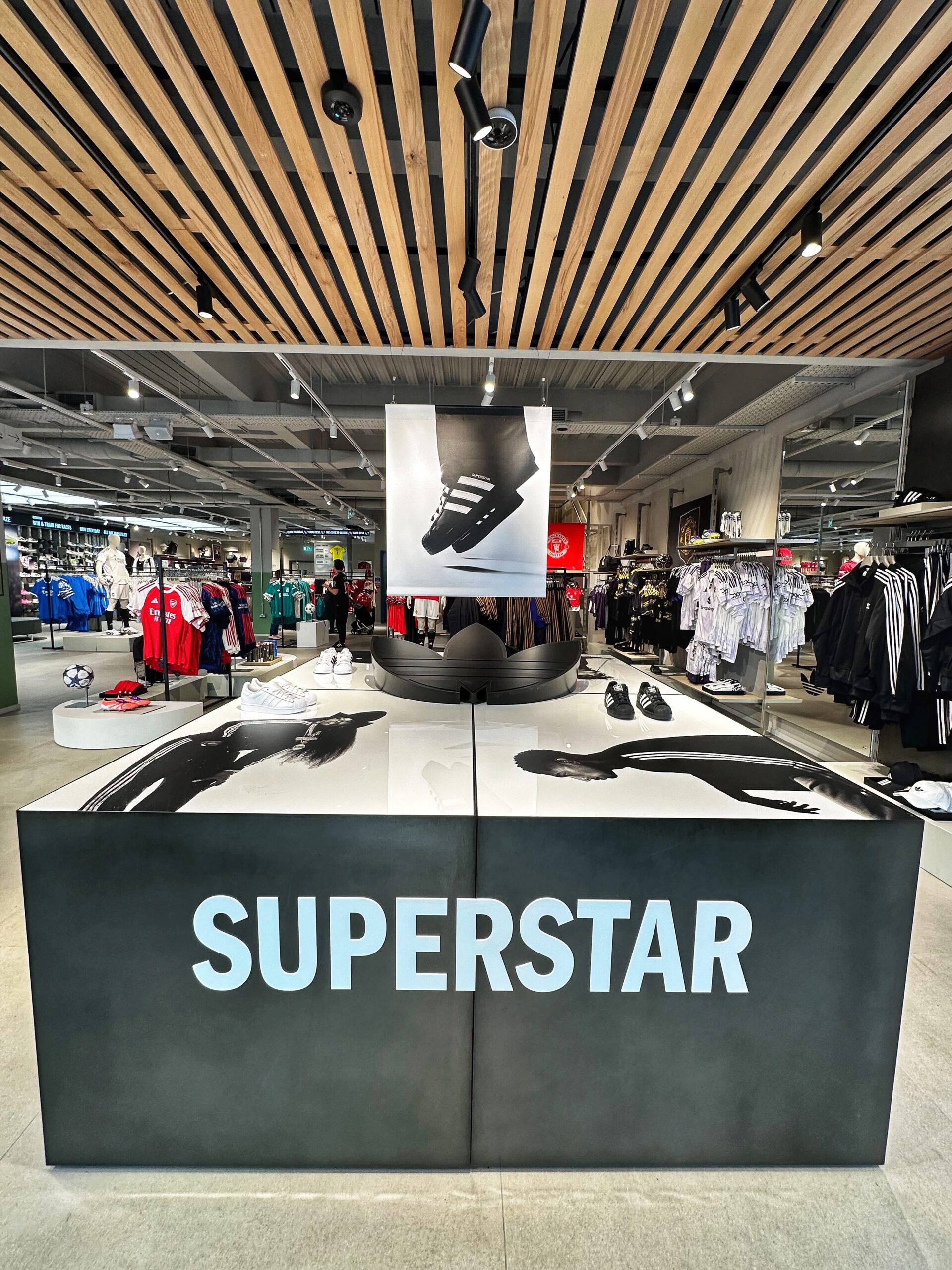 Inside adidas Manchester ahead of this weekend's Superstar event