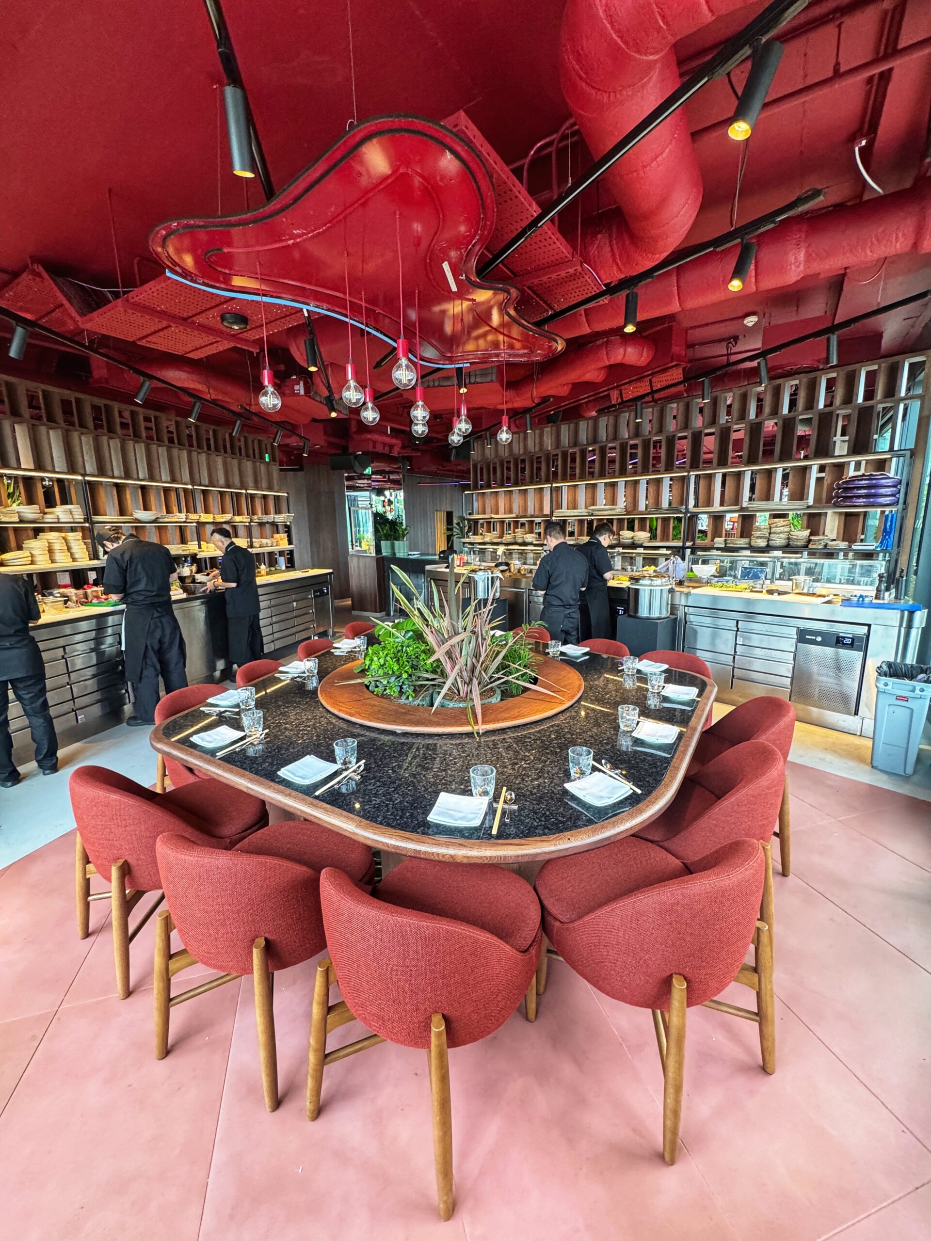 A private dining space at Chotto Matte in Manchester