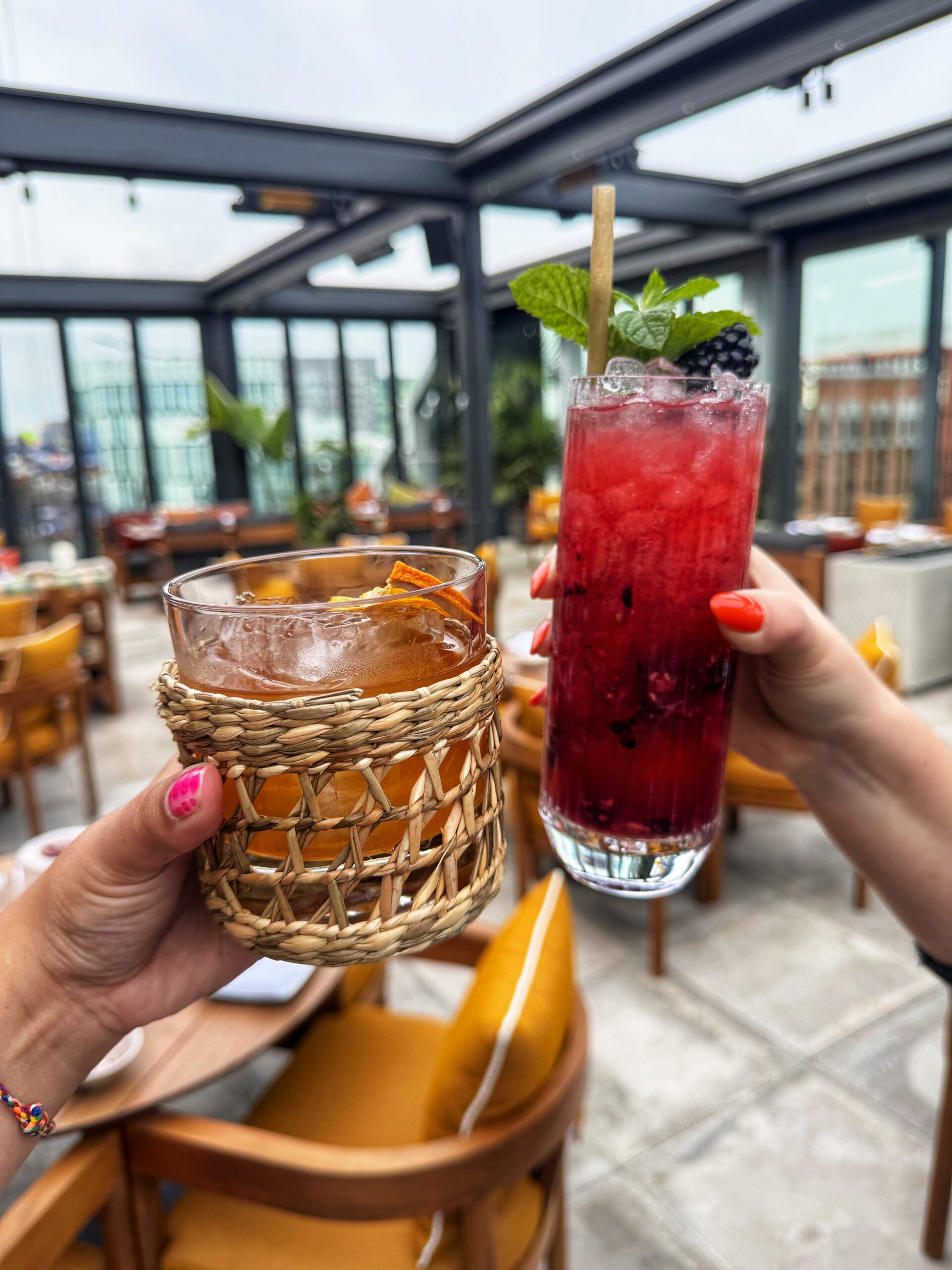 Cocktails with a view