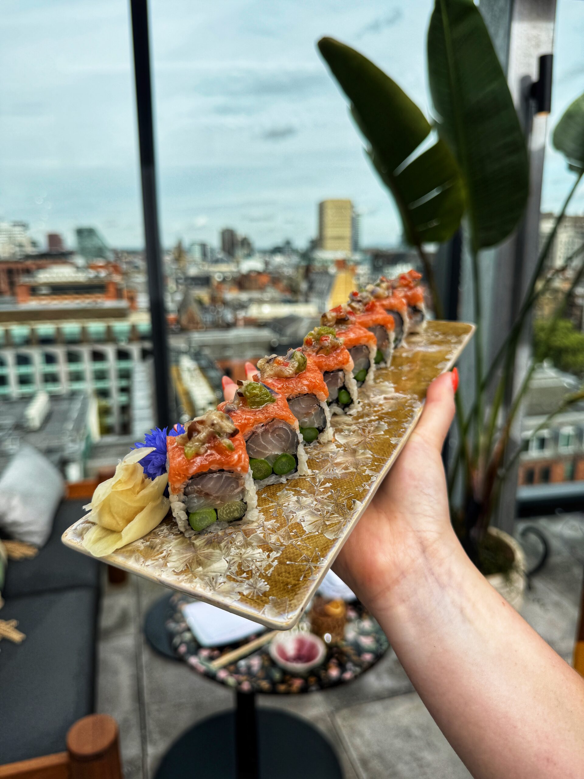 Sushi from the Nikkei menu