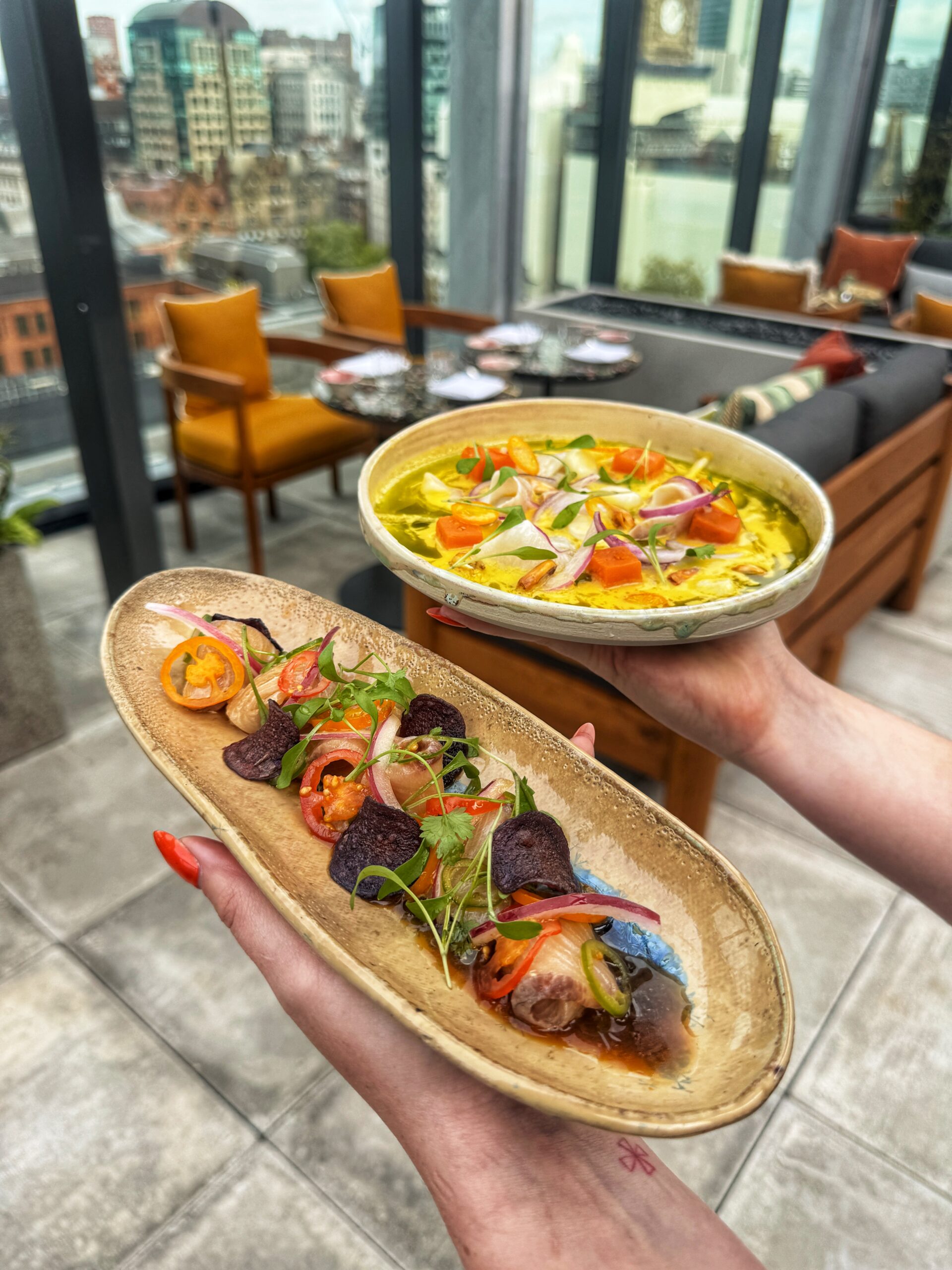 Small plates from the Nikkei menu at Chotto Matte