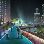 The Cyanlines plans could see new floating walkways built over Manchester's walkways
