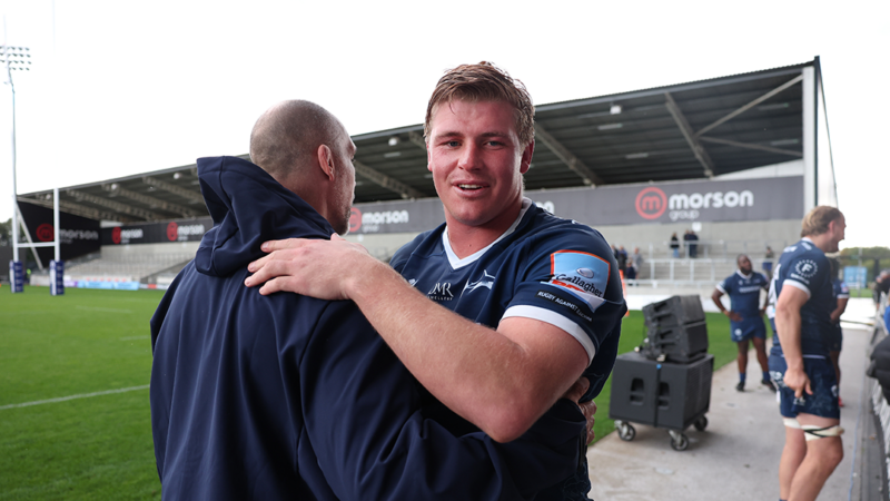 Ernst van Rhyn new Sale Sharks club captain