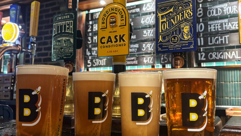 JW Lees giving away 500 free pints of Boddingtons in Manchester