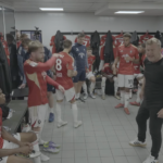 Salford City manager Karl Robinson angry speech