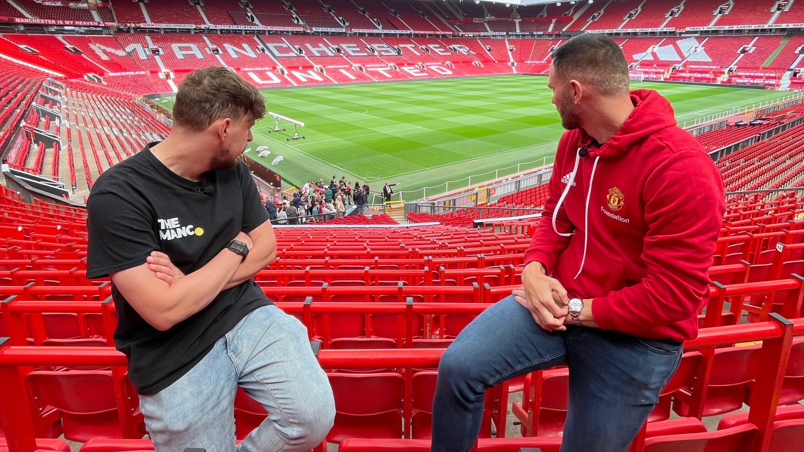 Manchester United extending safe standing