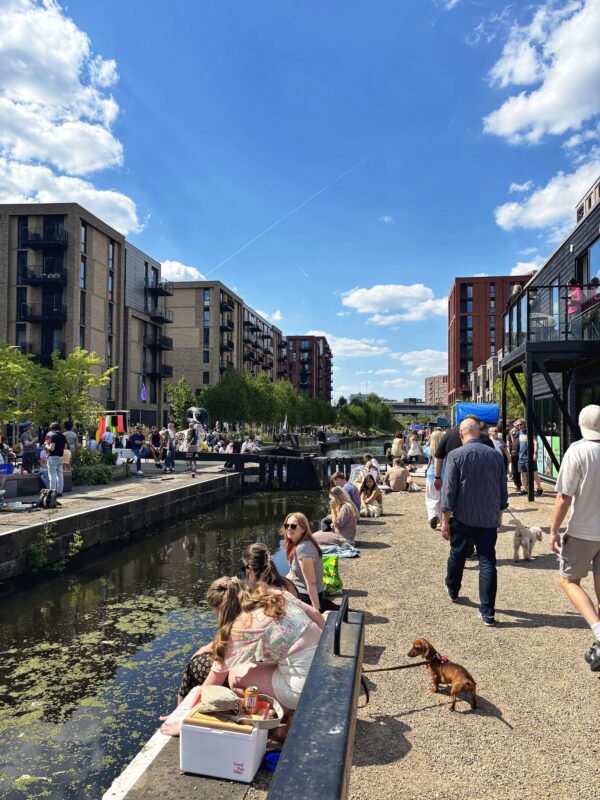 New Maker Yards is a canalside neighbourhood in Sheffield
