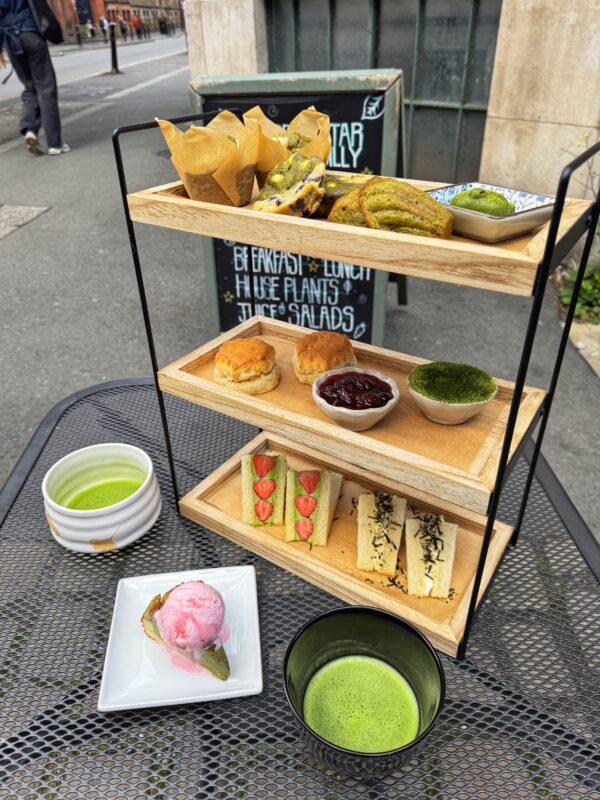 Niwa Yakitori is serving a matcha afternoon tea