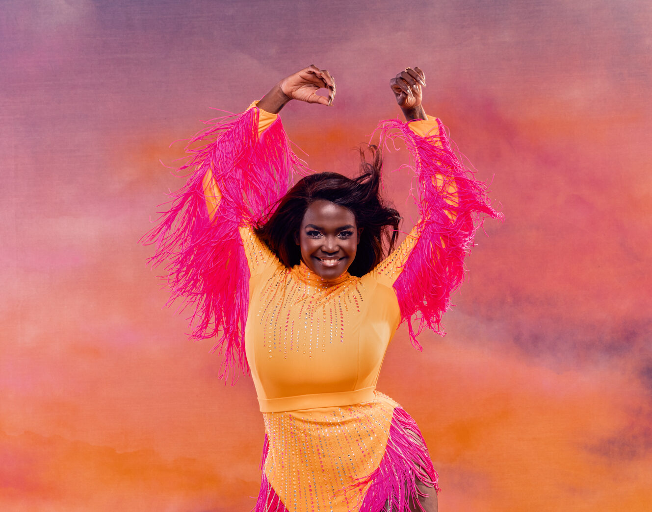 Strictly Come Dancing star Oti Mabuse. Credit: Michael Wharley