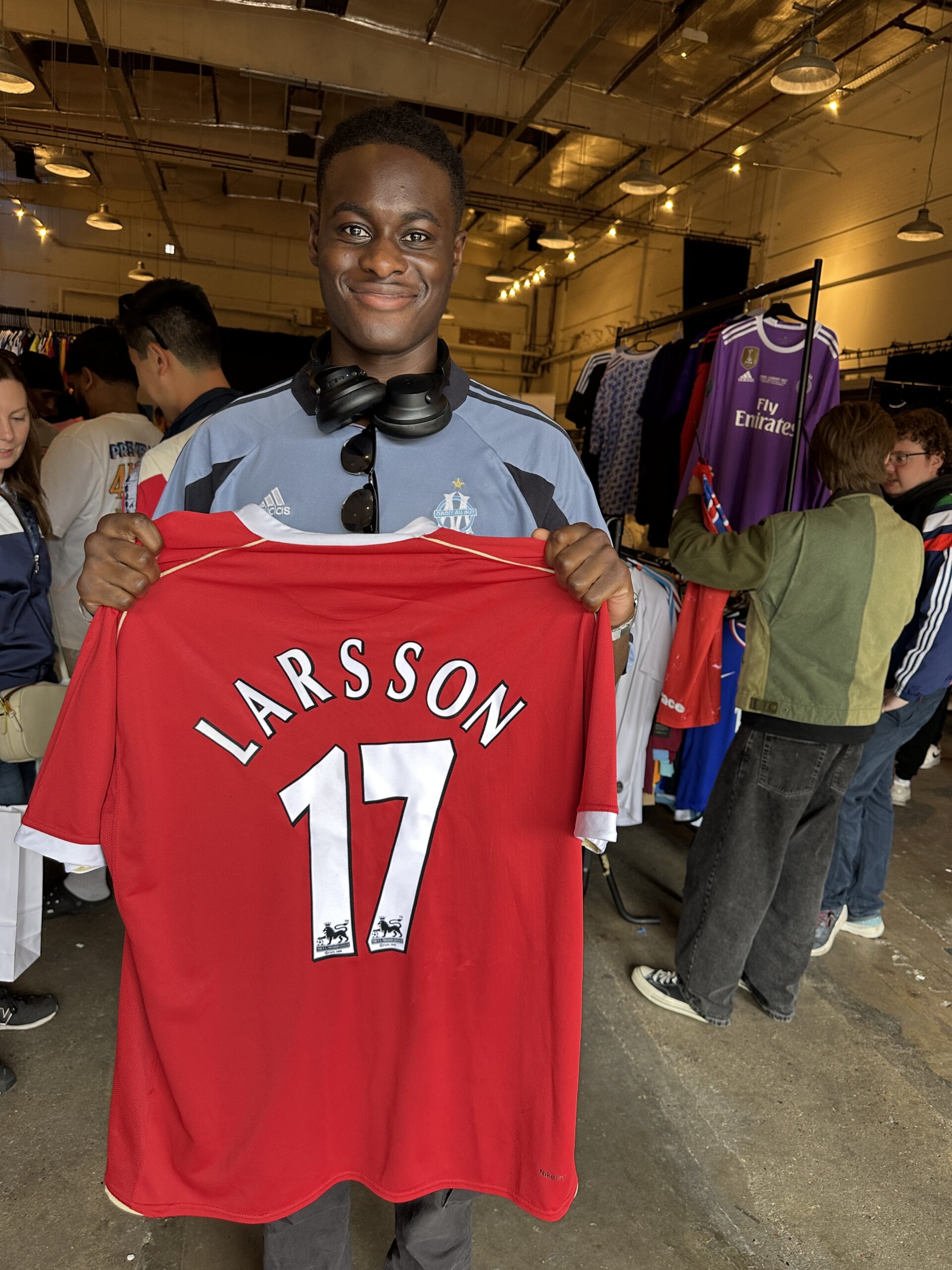 The UK's only football shirt themed vintage fair is in Manchester this weekend