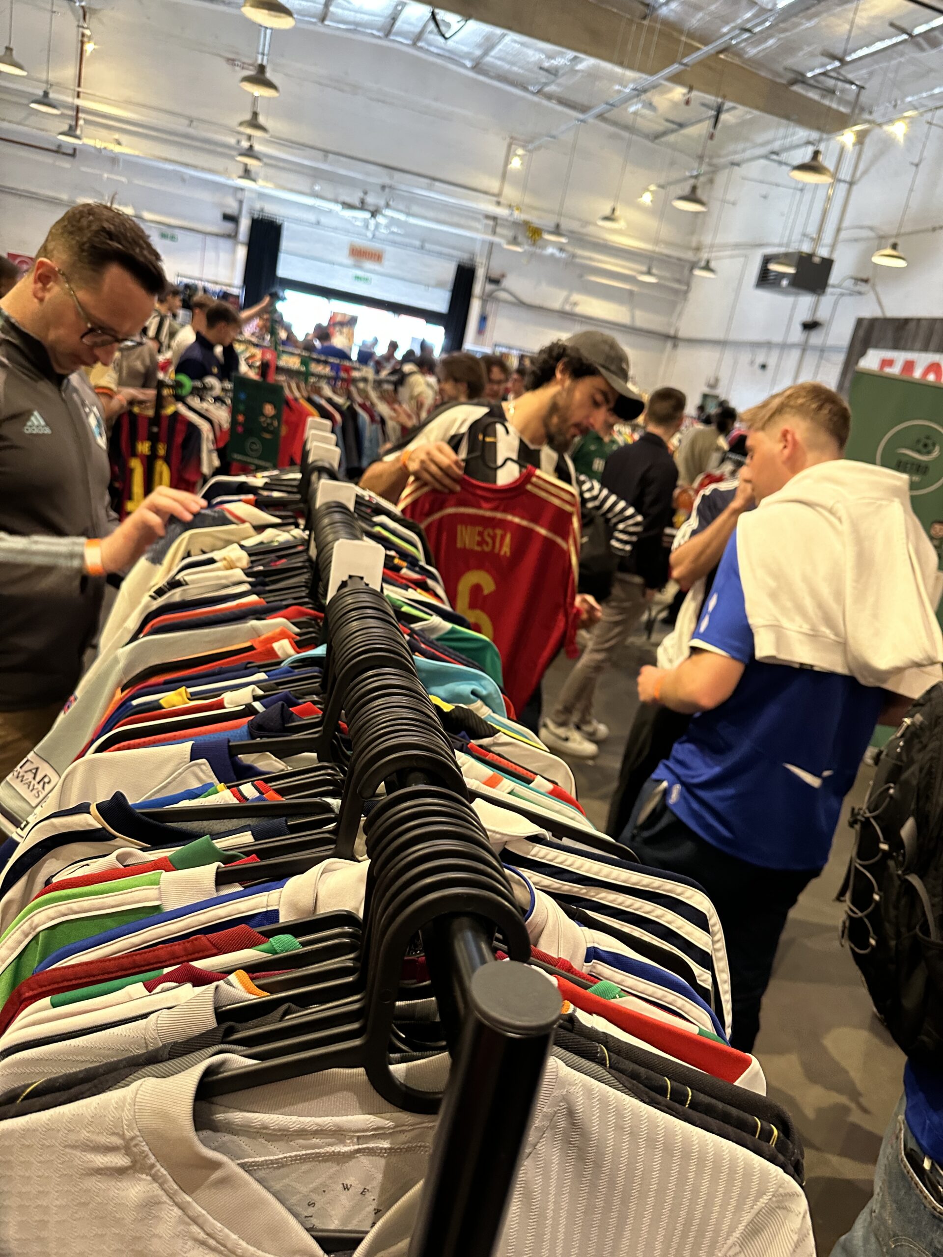 The UK's only football shirt themed vintage fair is in Manchester this weekend